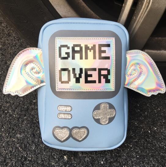 Game Over Crossbody Wings Bag Kawaii Side