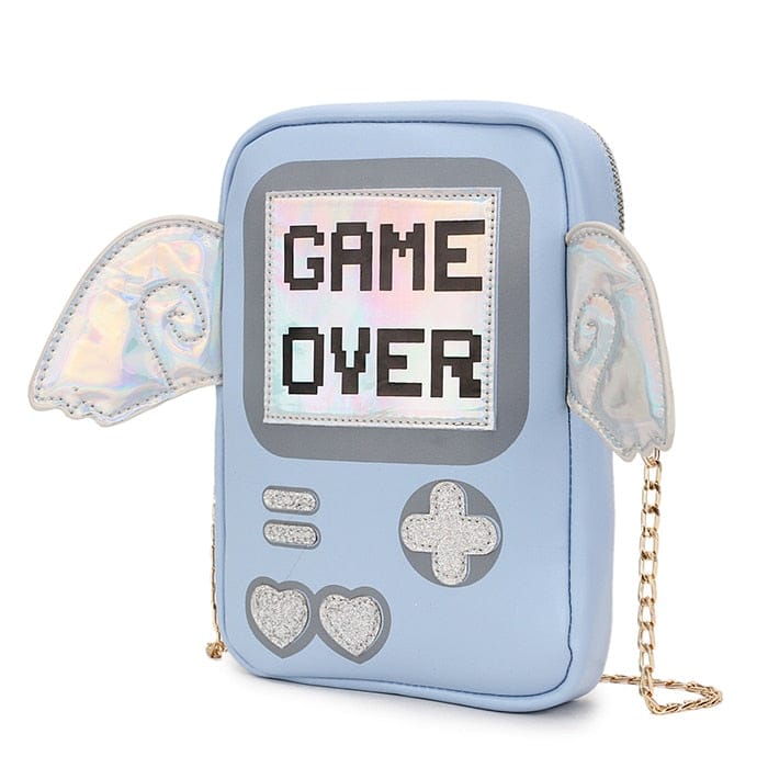 Game Over Crossbody Wings Bag Kawaii Side