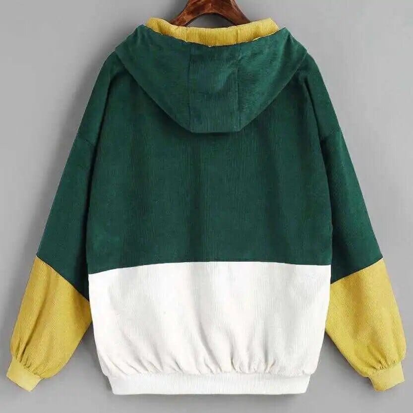 Retro Colorful Streetwear Jacket Kawaii Side