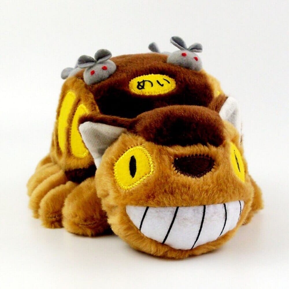 Pelúcia Neko Basu o Gato Onibus Totoro Ghibli Kawaii Pelúcia GatoGeek