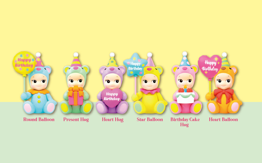 Sonny Angel Birthday Gift Bear Series Blind Box