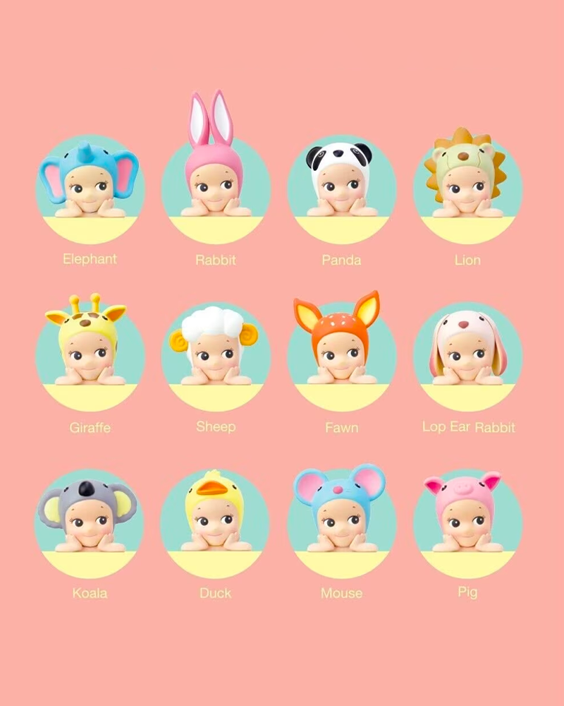 Sonny Angel® Mini Figure HIPPERS Animals Blind Box