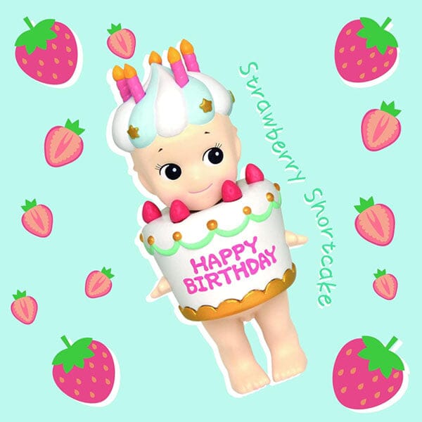 Sonny Angel Collectable Mini Cherub Figurines Happy Birthday Gift Series Blind Box