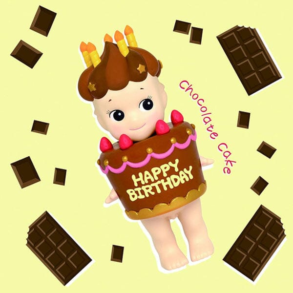 Sonny Angel Collectable Mini Cherub Figurines Happy Birthday Gift Series Blind Box