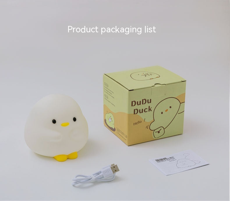 Bubbles the Duck Night Lamp – Special Edition Kawaii Side