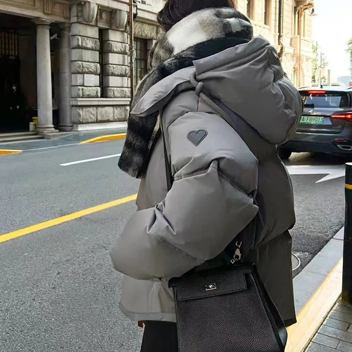 Japanese Fashion Winter Jacket Kawaii Side
