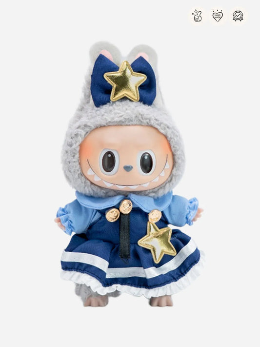 Starry Bunny Officer Outfit (Labubu Not Included)