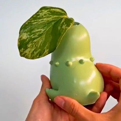 Chikorita Kawaii Planter Pot Kawaii Side