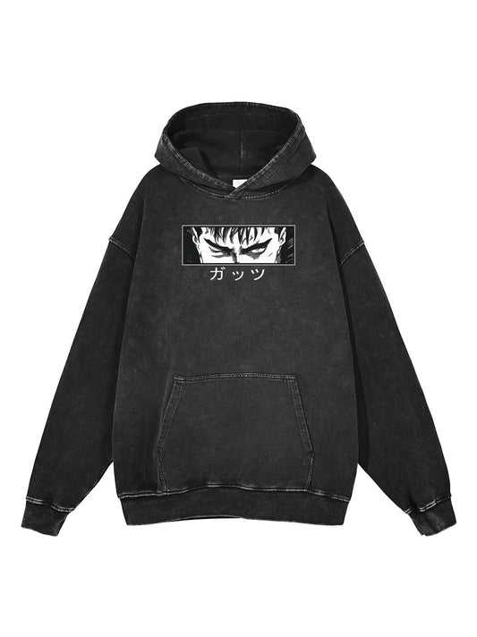 GUTS BERSERK VINTAGE HOODIE Kawaii Side