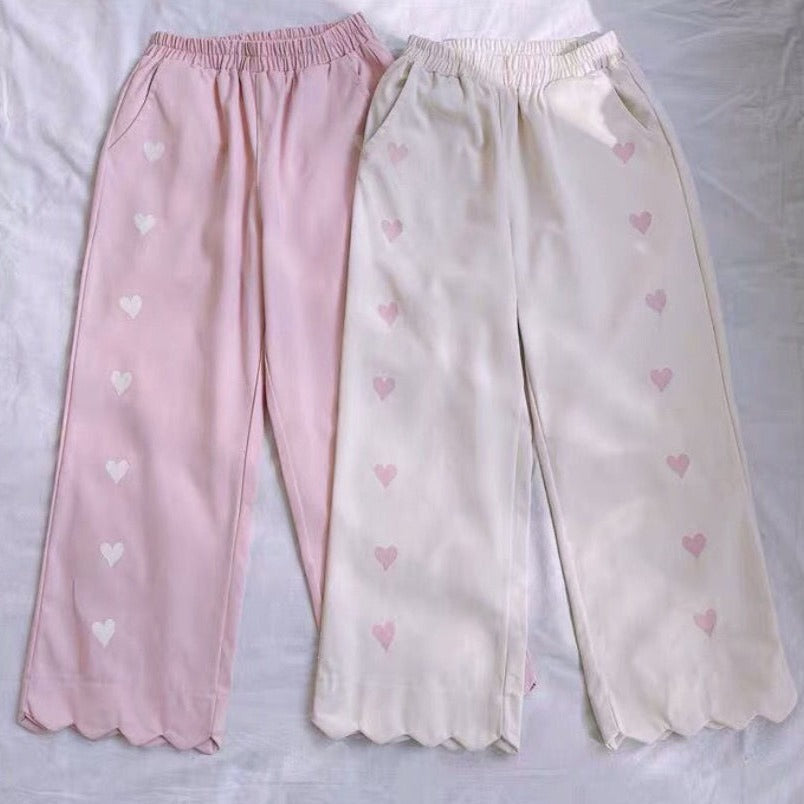 Harajuku Kawaii Japanese Style Pants Kawaii Side