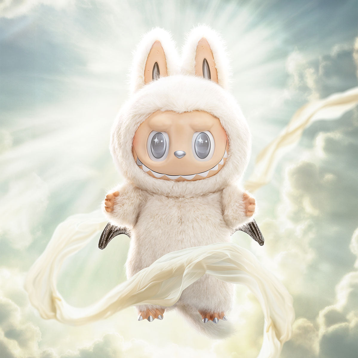 THE MONSTERS - ANGEL IN CLOUDS Vinyl Face Doll (15in/38cm)
