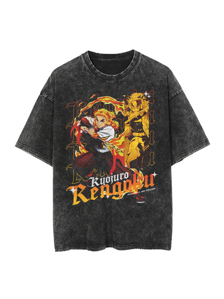 KYOJURO RENGOKU VINTAGE TEE Kawaii Side