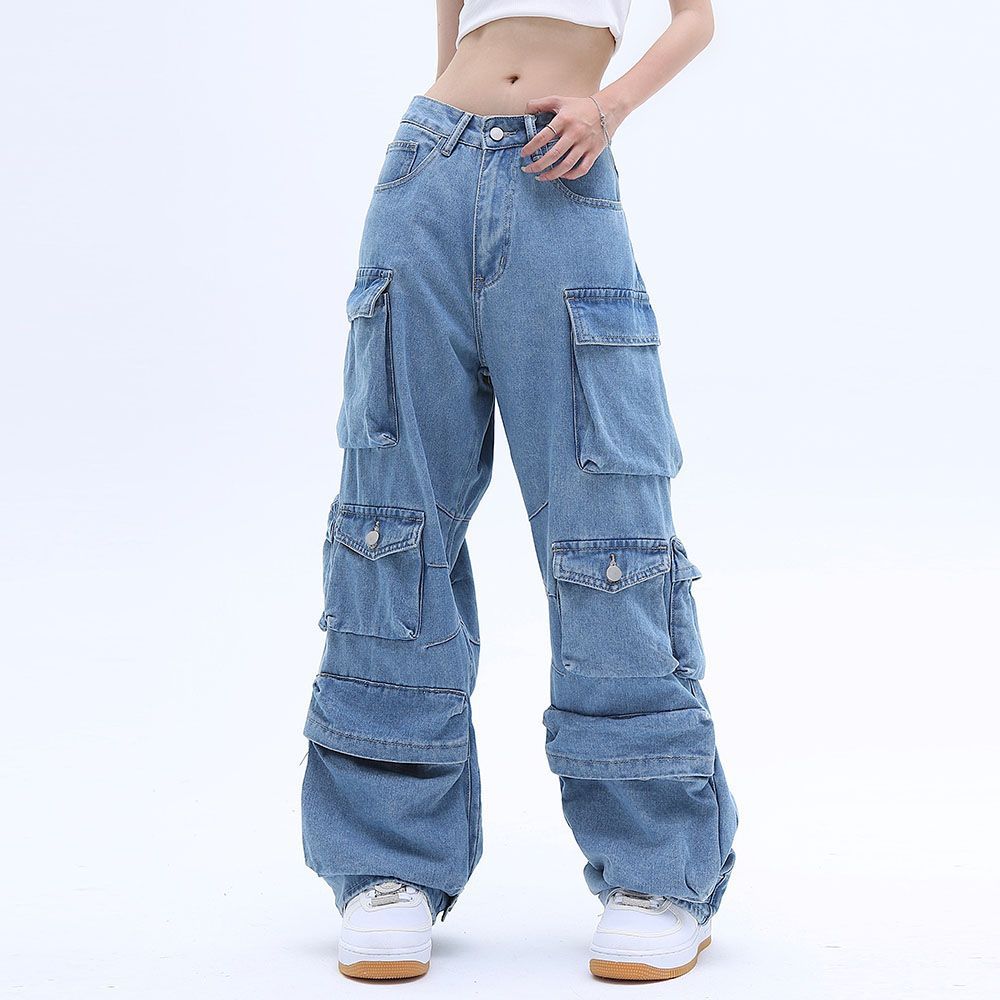 Streetwear Y2K Jeans Kawaii Side