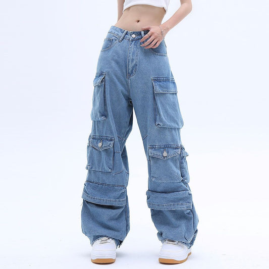 Streetwear Y2K Jeans Kawaii Side