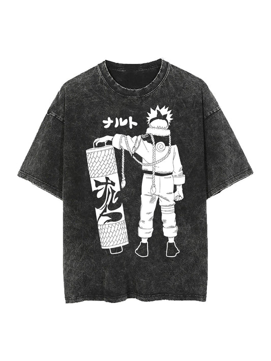 LITTLE NARUTO VINTAGE OVERSIZE TEE Kawaii Side