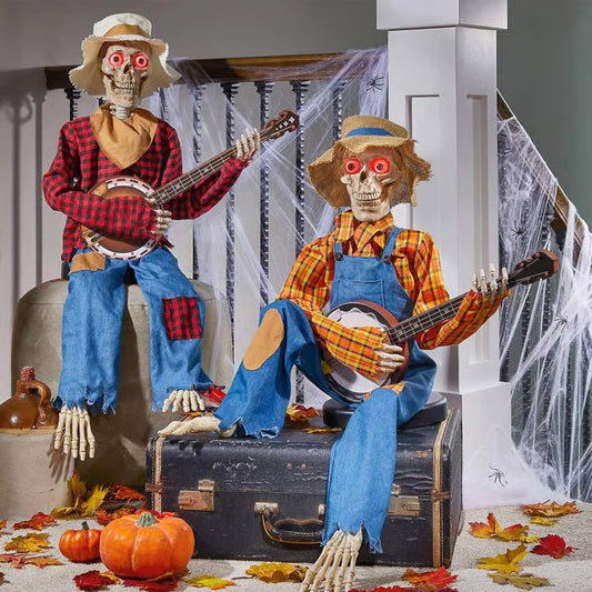 💀Funny Animated Dueling Banjo Skeletons