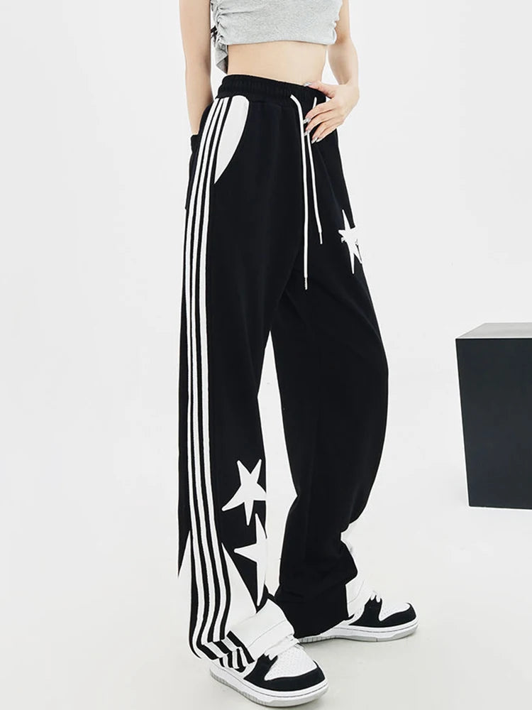 Y2K Casual Sweatpants Kawaii Side
