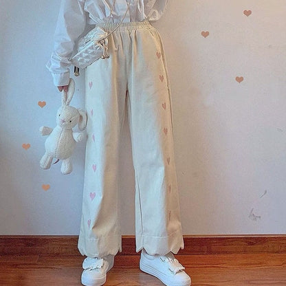 Harajuku Kawaii Japanese Style Pants Kawaii Side