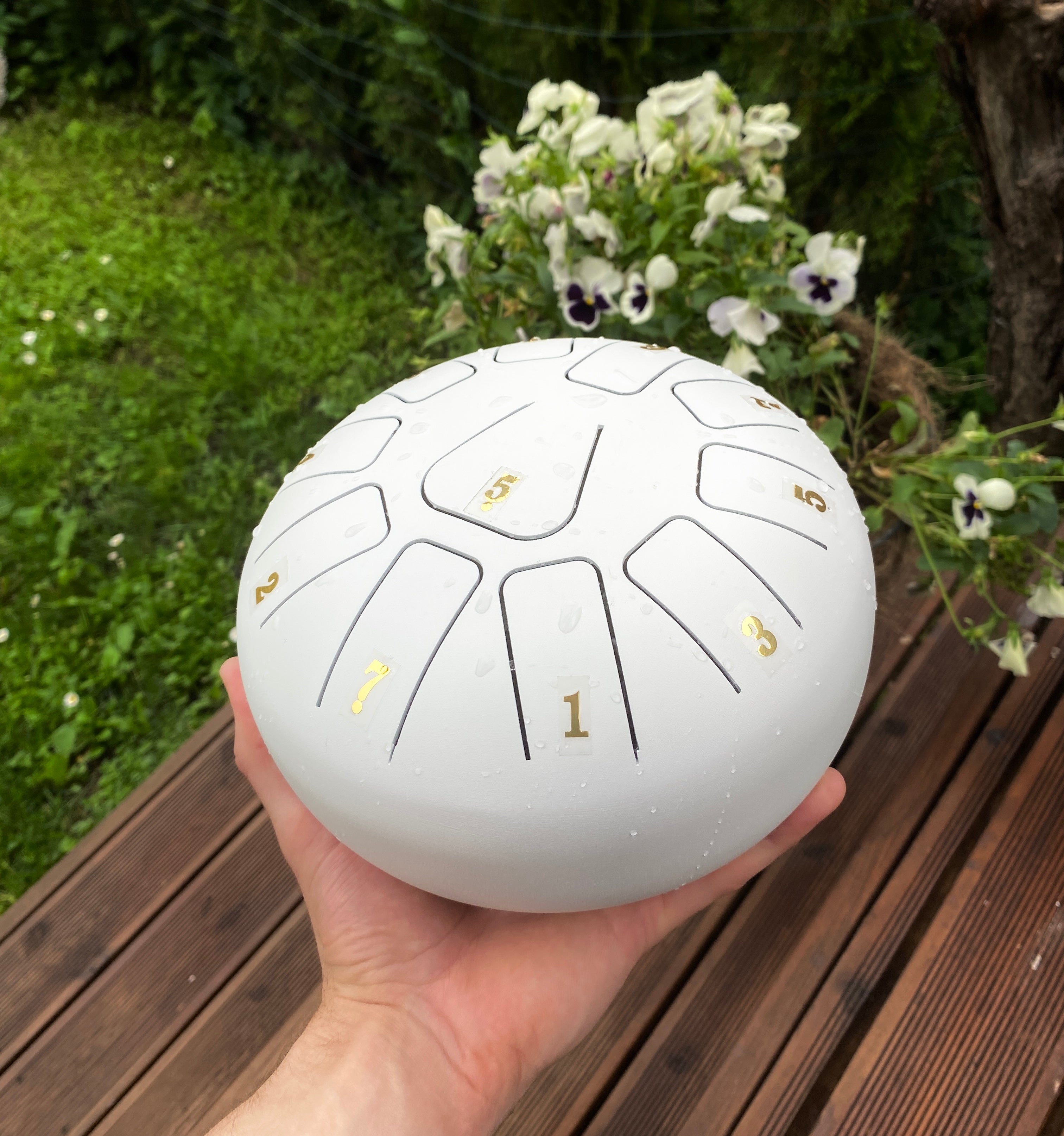 Zen Drum 8 Inch 11 Tone Kawaii Side