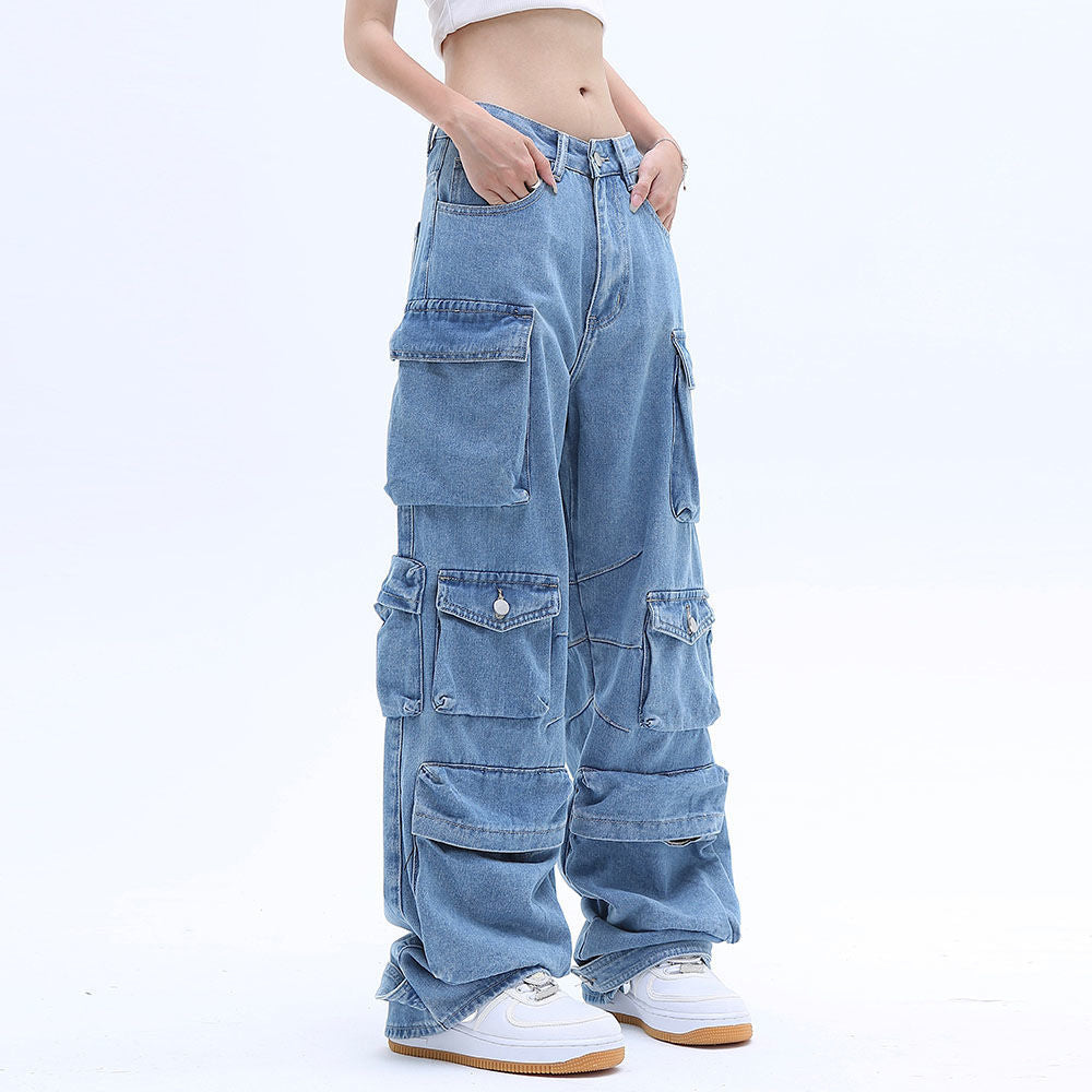 Streetwear Y2K Jeans Kawaii Side