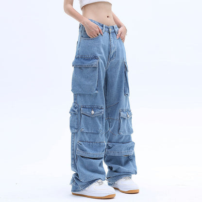 Streetwear Y2K Jeans Kawaii Side