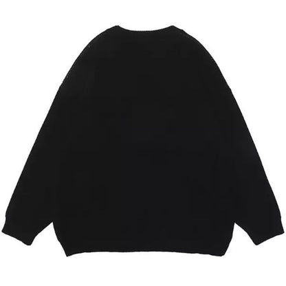 Anime Shock Face Sweatshirt Kawaii Side