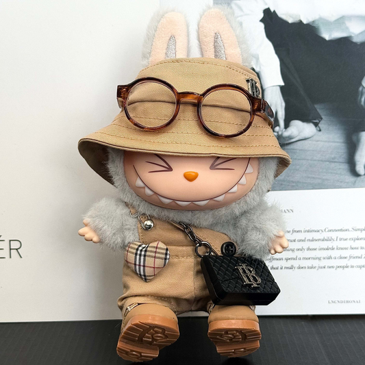 Burberry-Inspired Labubu Heritage Check - (Labubu Not Included)