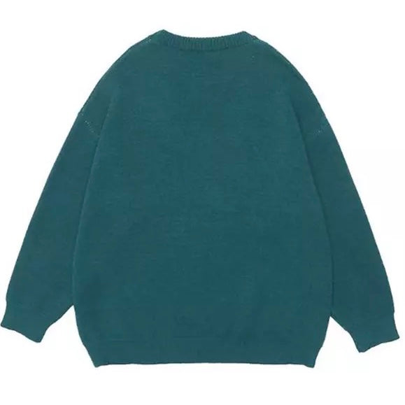 Anime Shock Face Sweatshirt Kawaii Side
