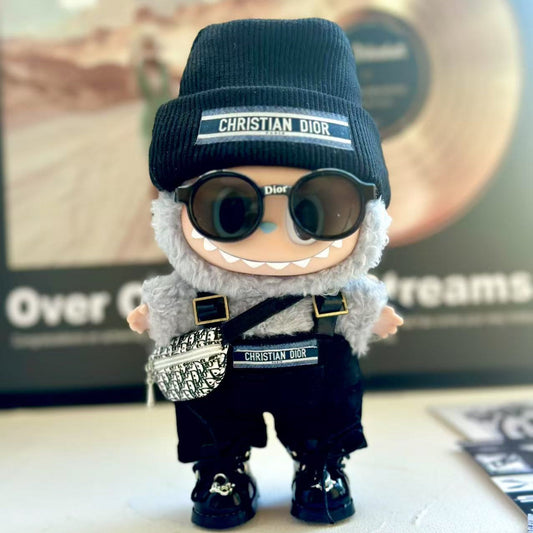 Dior-Inspired Labubu Monochrome  - (Labubu Not Included)