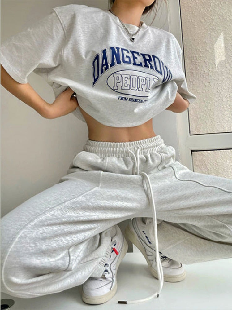 Japanese Harajuku Joggers Kawaii Side