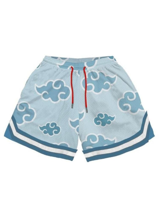 AKATSUKI BLUE SHORTS Kawaii Side
