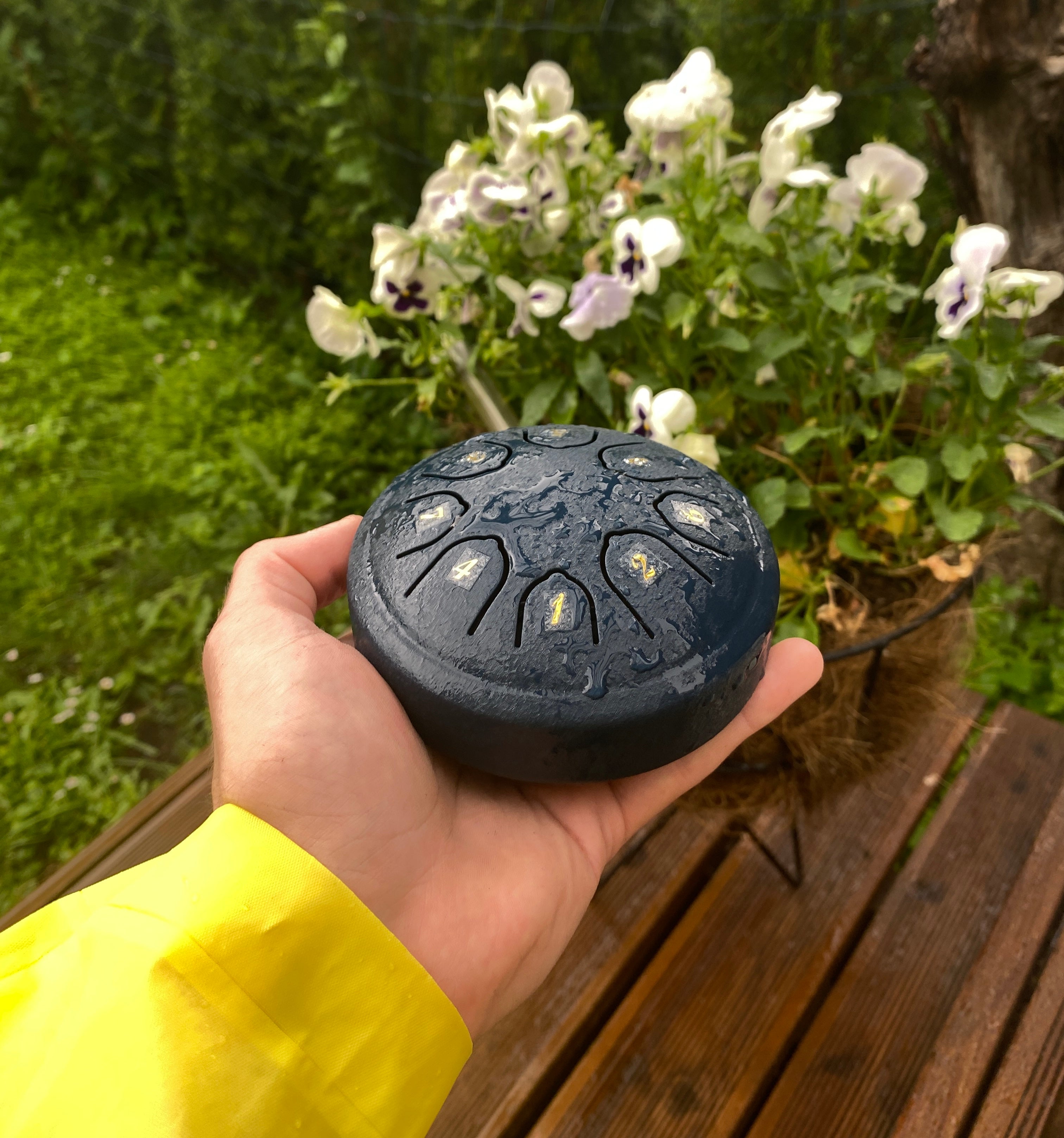 Zen Drum 4.5 Inch 8 Tone Kawaii Side