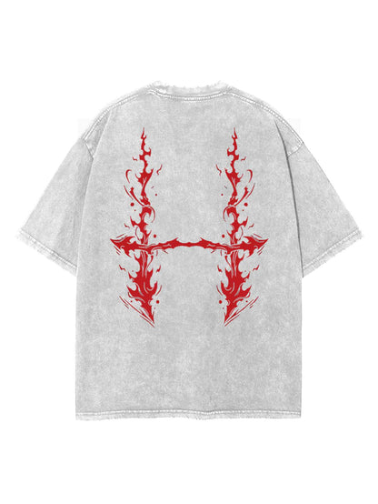 2-SIDED CHOSO VINTAGE OVERSIZE TEE Kawaii Side
