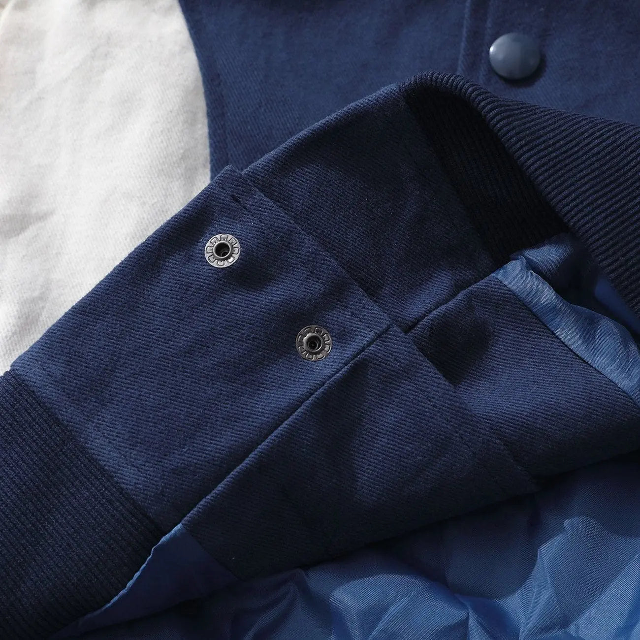 Contrasting Colors Patchwork Jacket - Kawaii Side