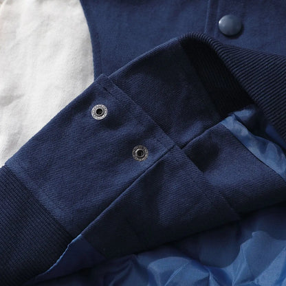 Contrasting Colors Patchwork Jacket - Kawaii Side