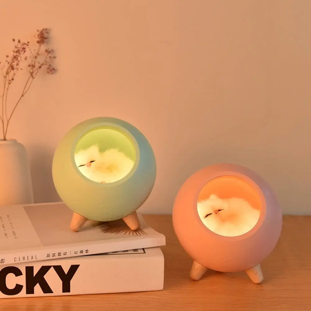 Luminária Cama de Gatinho Cozy Lights - Kawaii Side