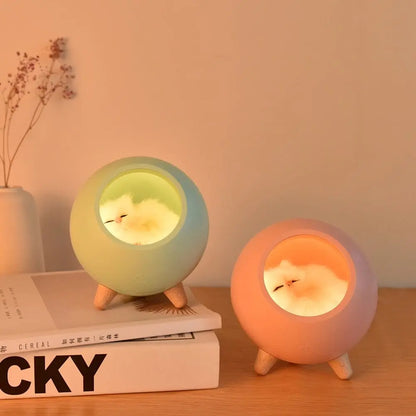 Luminária Cama de Gatinho Cozy Lights - Kawaii Side