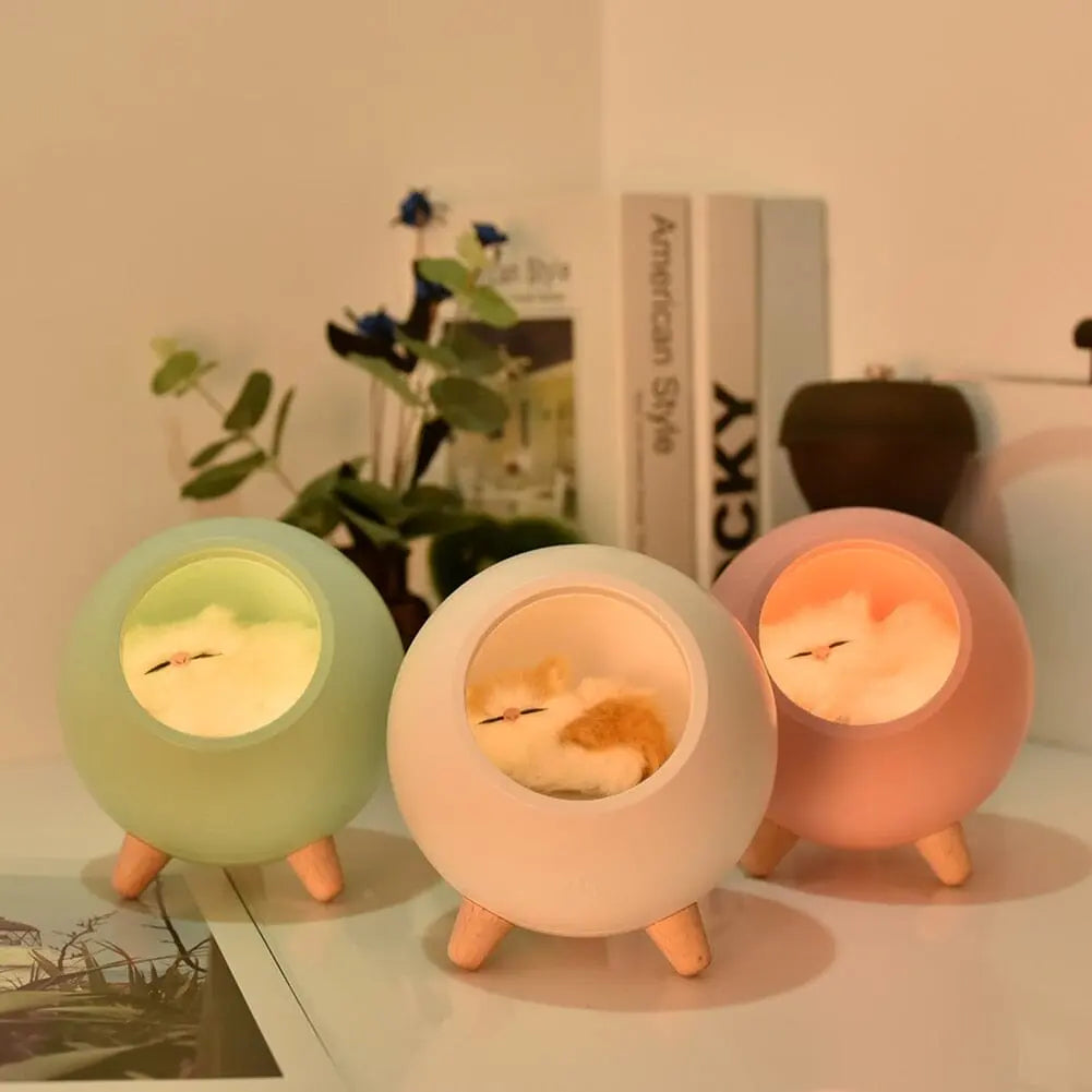 Luminária Cama de Gatinho Cozy Lights - Kawaii Side