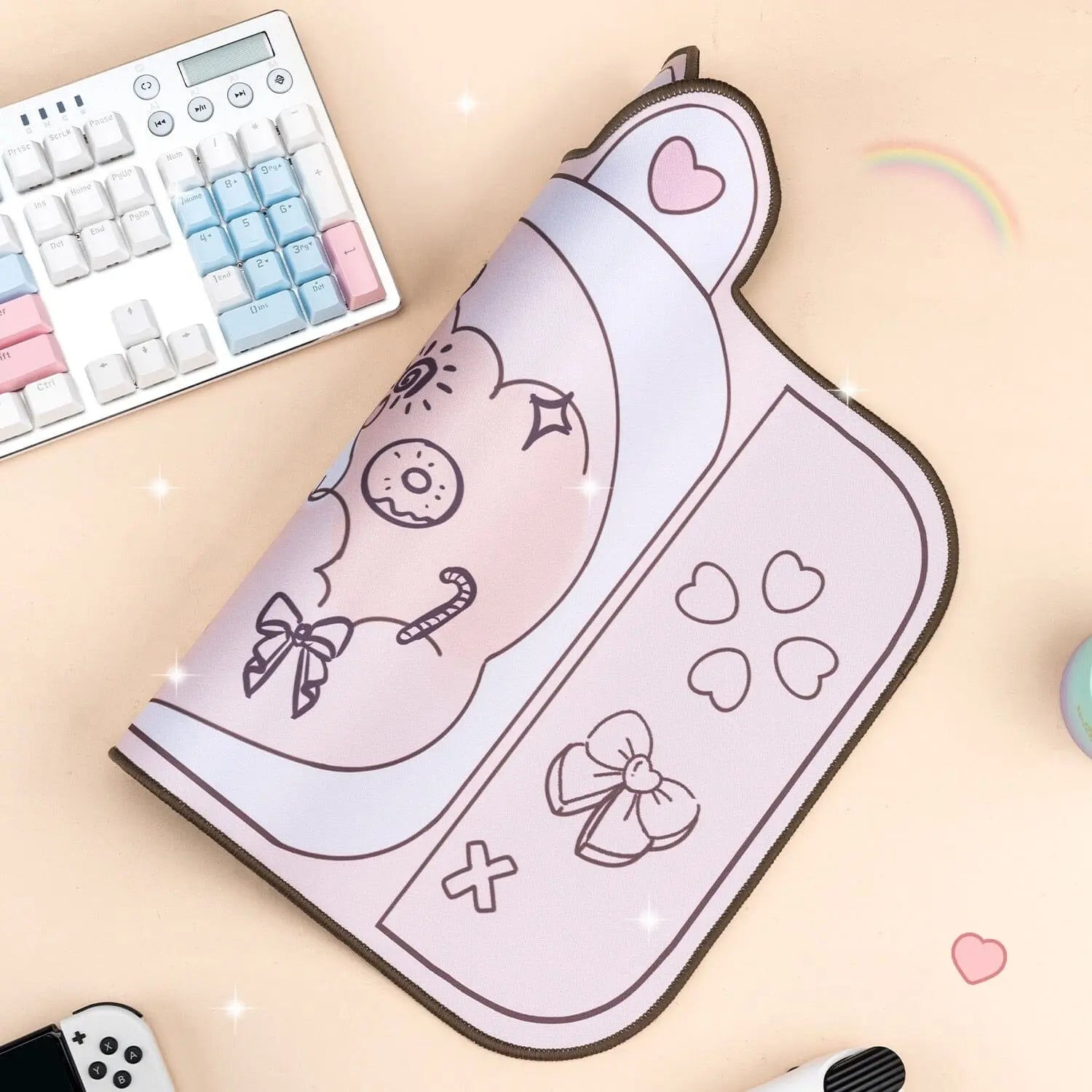 DeskPad Fofo Piquenique de Coelhinhos - Kawaii Side