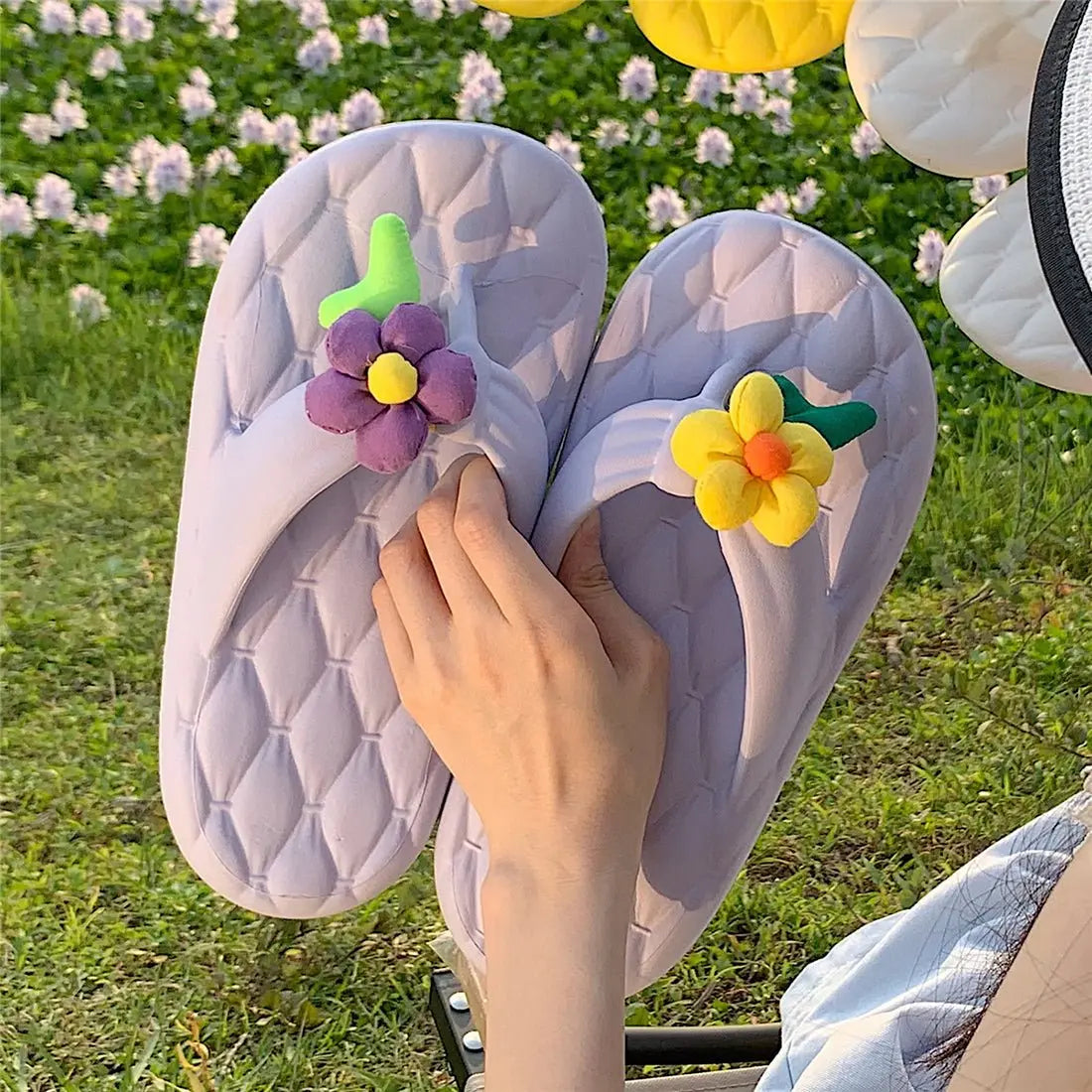 Cute Flower Slipper - Kawaii Side