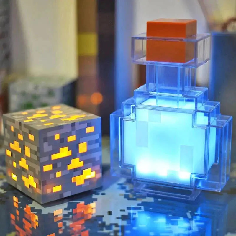 Luminária de Poção do Minecraft Decorativa - Kawaii Side