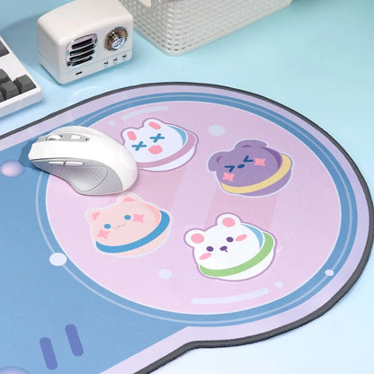 Deskpad Gatinhos Shape Controle de Super Nintendo - Kawaii Side