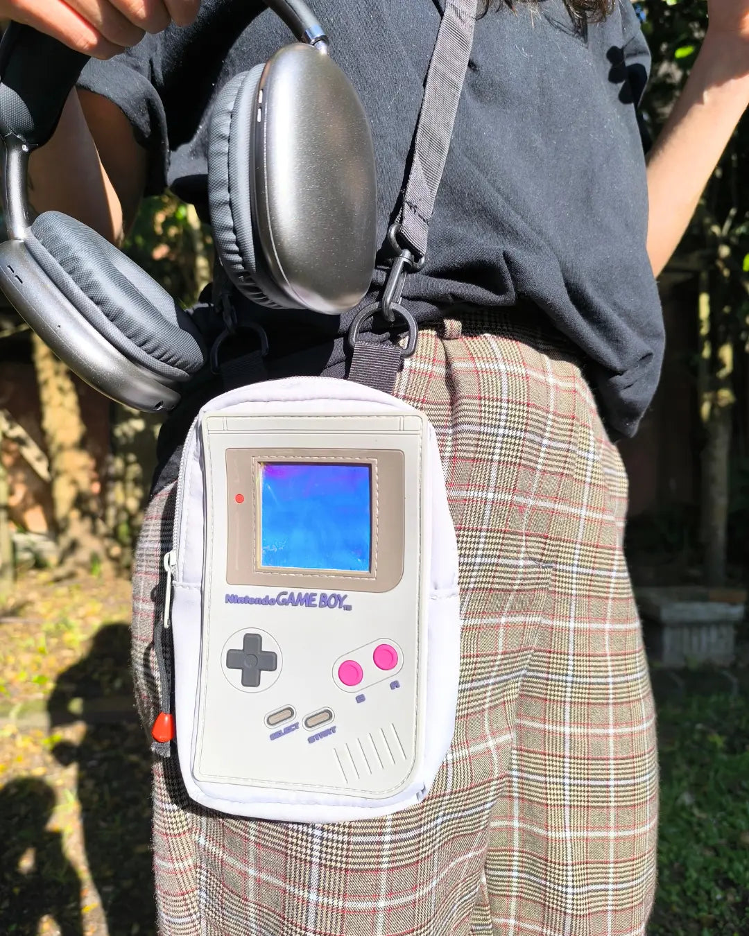 Gameboy Shoulder Bag Kawaii Side