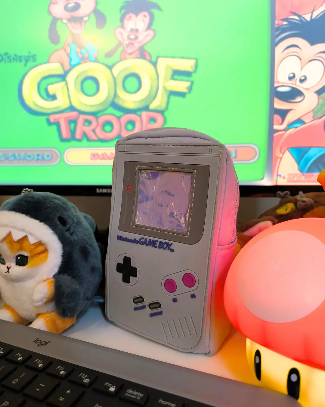Gameboy Shoulder Bag Kawaii Side