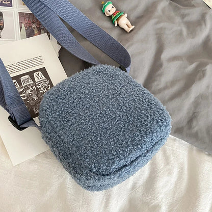 Kawaii Cute Bear Plush Shoulder Bag Kawaii Side