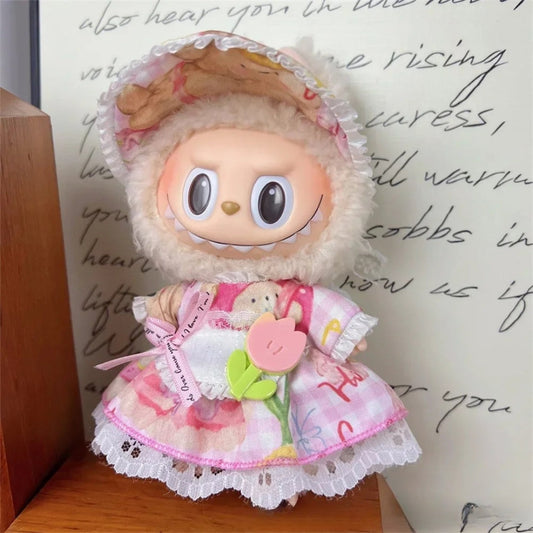 Pink Dress Outfit (Labubu Not Included)