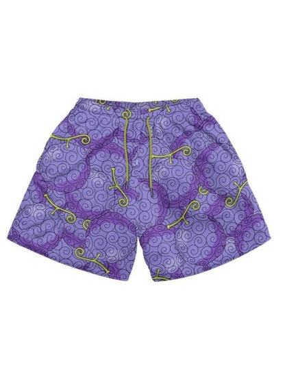 LUFFY DEVIL FRUIT SHORTS Kawaii Side