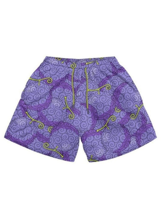 LUFFY DEVIL FRUIT SHORTS Kawaii Side