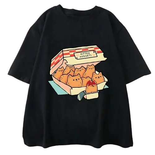 Nuggets Kittens T-Shirt GatoGeek