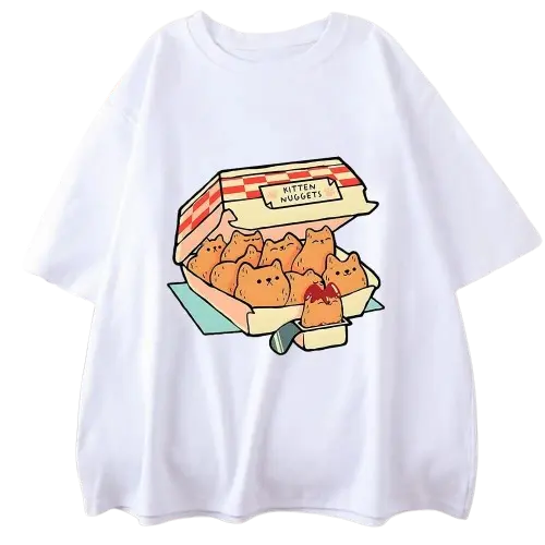 Nuggets Kittens T-Shirt GatoGeek